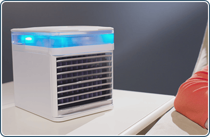  Arctic Air Pure Chill Evaporative Air Cooler By Ontel -  Powerful 3-Speed Personal Space Cooler, Quiet, Lightweight And Portable For  Bedroom, Office, Living Room & More : Home & Kitchen